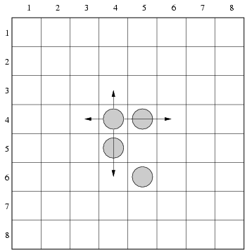 possible moves in solitaire